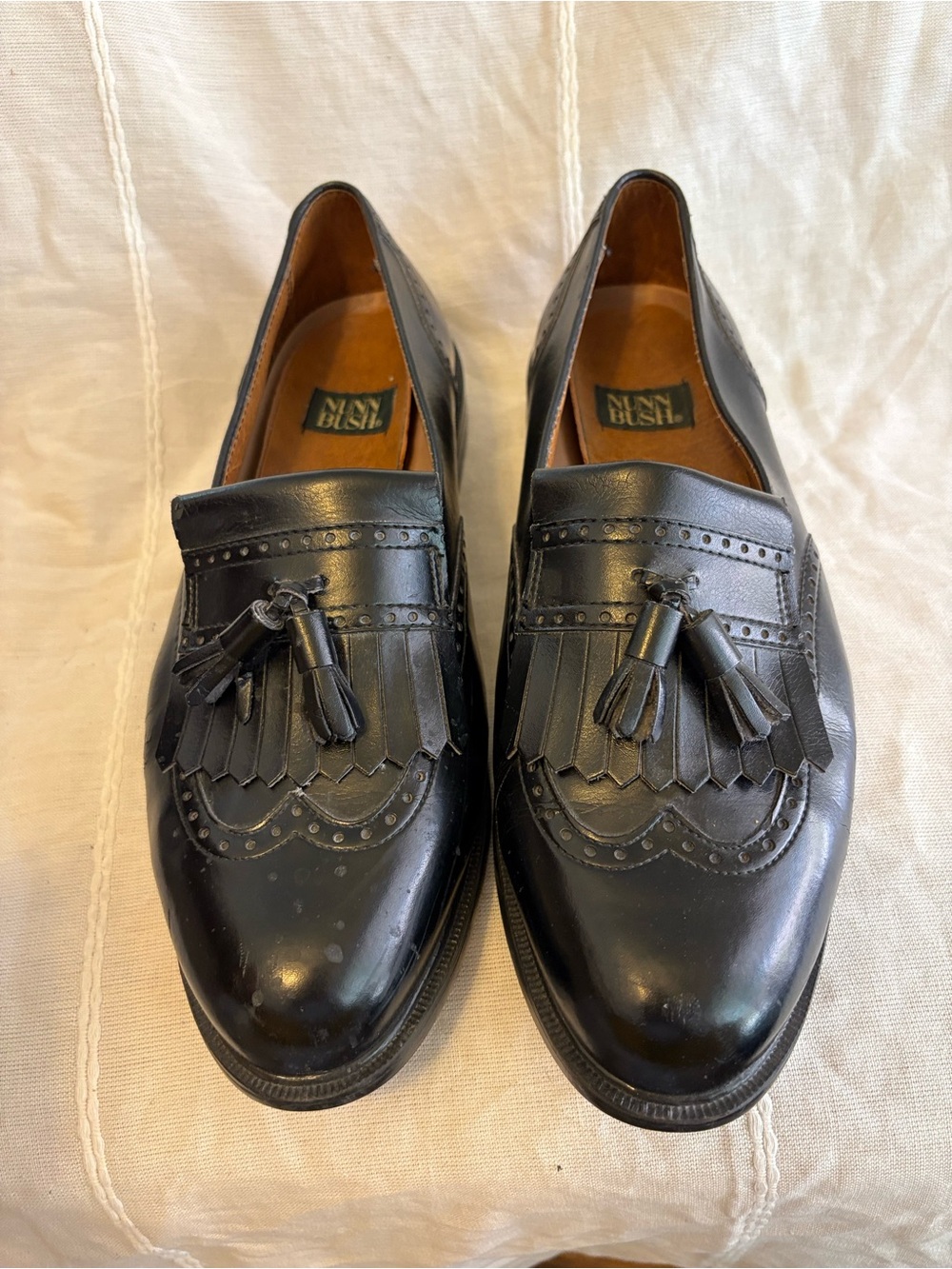 Nunn Bush Black Tassel Kiltie Loafers – Men’s Dress Shoes